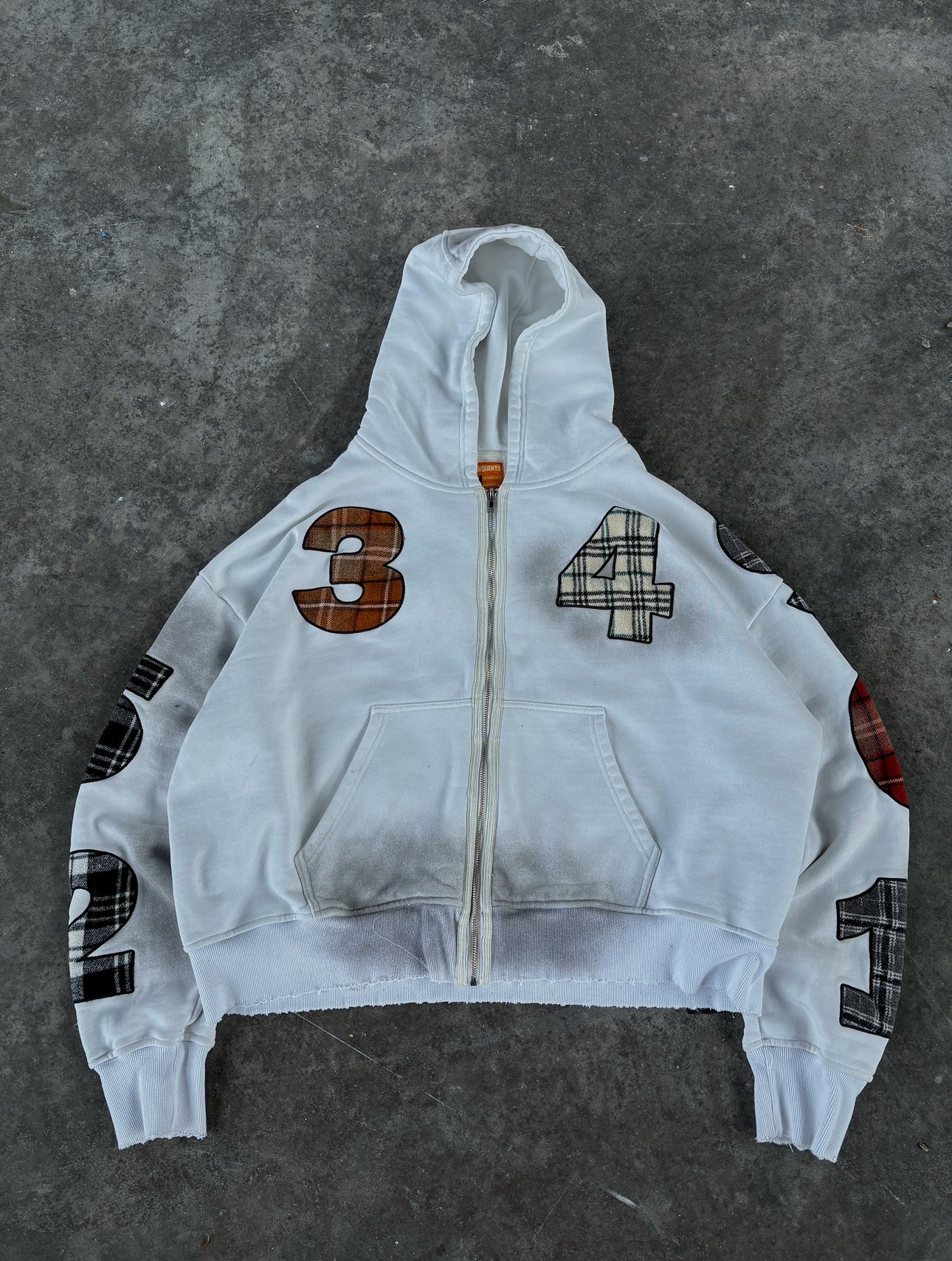 Numeros Zip up (White) - Image 7